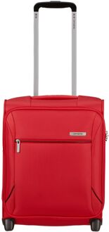 Samsonite Base Breeze Upright 45 Underseater red zachte koffer lichtgewicht koffer Rood - H 45 x B 36 x D 20 cm