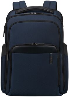 Samsonite Blauwe rugzak met gerecycled PET-stof Samsonite , Blue , Unisex - ONE Size