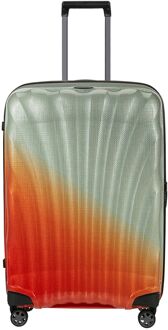 Samsonite C-Lite LTD Spinner 75 cm gradient sage hardcase koffer lichtgewicht koffer Groen - H 75 x B 51 x D 31 cm