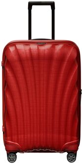 Samsonite C-Lite Spinner 69 chili red Harde Koffer Rood - H 69 x B 46 x D 29