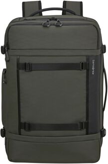Samsonite Cabin Pack Cabin Backpack S - 46/56 liter - 55x35x23/27 cm - Laptopvak 17.3" - climbing ivy weekendtas handbagage Groen - H 55 x B 35 x D 23 cm