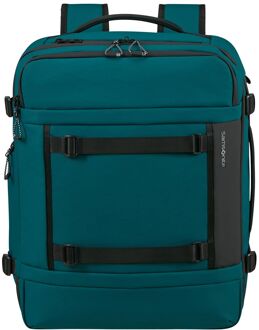 Samsonite Cabin Pack Underseat Backpack M - 37 liter - 45x36x20 cm - Laptopvak 17.3" - deep teal weekendtas handbagage Groen - H 45 x B 36 x D 20 cm