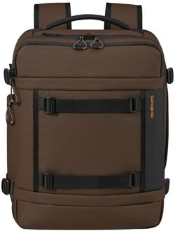 Samsonite Cabin Pack Underseat Backpack S - 29 liter - 40x30x20 cm - Laptopvak 15.6" - dark brown weekendtas handbagage Bruin - H 40 x B 30 x D 20 cm