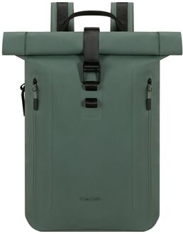 Samsonite Coatify Biz Rolltop Backpack 14.1" green Groen - H 39 x B 28 x D 12 cm