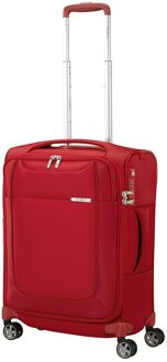 Samsonite D'Lite Spinner 55 Exp chili red Zachte koffer Rood - H 55 x B 40 x D 22/25