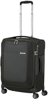 Samsonite D'Lite Spinner 55 Exp climbing ivy Zachte koffer Grijs - H 55 x B 40 x D 22/25