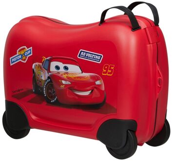 Samsonite Dream2Go Ride-On Suitcase Disney cars Kinderkoffer Rood - H 38 x B 52 x D 21