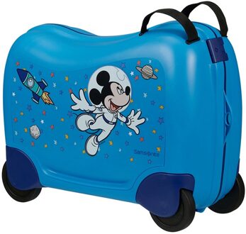 Samsonite Dream2Go Ride-On Suitcase Disney mickey stars Kinderkoffer Blauw - H 38 x B 52 x D 21