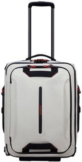 Samsonite Ecodiver Duffle/Wheels 55 Backpack cloud white handbagage Wit - H 55 x B 40 x D 25 cm