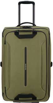 Samsonite Ecodiver Duffle/Wheels 67/24 LTD waxed wasabi Groen - H 67 x B 43 x D 28 cm