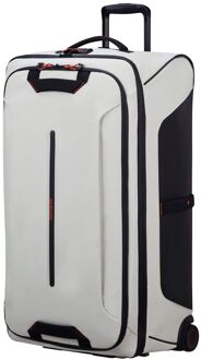 Samsonite Ecodiver Duffle/Wheels 79 cloud white zachte koffer Wit - H 79 x B 44 x D 31 cm