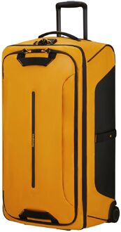 Samsonite Ecodiver Duffle/Wheels 79 yellow zachte koffer Geel - H 79 x B 44 x D 31 cm