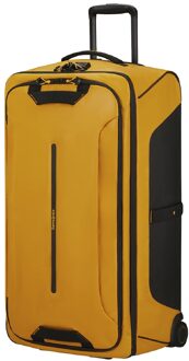 Samsonite Ecodiver Duffle/Wheels 79 yellow Zachte koffer Geel - H 79 x B 44 x D 31