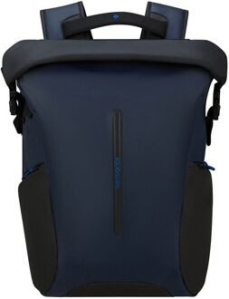 Samsonite Ecodiver Rolltop laptop laptop rugzak L blue nights Blauw - H 49 x B 38 x D 15 cm