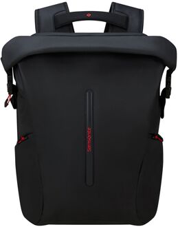 Samsonite Ecodiver Rolltop laptoprugzak 17 inch black Zwart