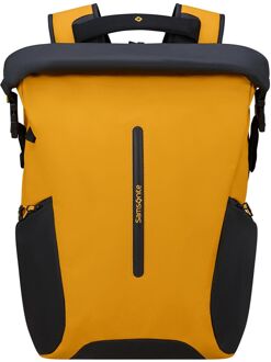 Samsonite Ecodiver Rolltop laptoprugzak 17 inch yellow Geel