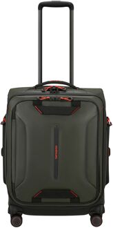 Samsonite Ecodiver Spinner Duffle 55/20 climbing ivy zachte koffer lichtgewicht koffer Groen - H 55 x B 40 x D 23 cm