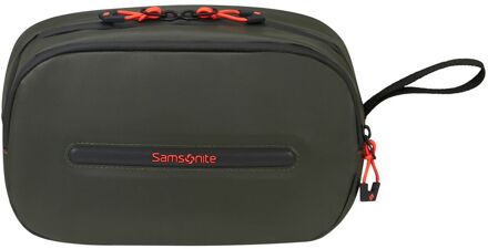 Samsonite Ecodiver Toilet Kit climbing ivy Groen - H 16 x B 26 x D 13 cm