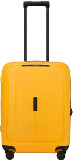 Samsonite Essens Handbagage Spinner 55 cm - Uitbreidbaar 50/57 liter - 55x40x23/26 cm - radiant yellow hardcase koffer lichtgewicht koffer Geel - H 55 x B 40 x D 23 cm