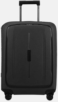 Samsonite Essens Spinner 55 graphite hardcase koffer Zwart - H 55 x B 40 x D 20 cm
