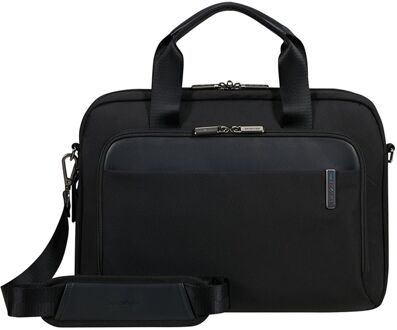 Samsonite Evosight Slim Bailhandle 15.6" black Zwart - H 28 x B 39 x D 5 cm