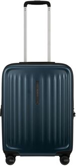 Samsonite Fyrm Cabin Spinner 55/20 Expandable steel blue hardcase koffer Blauw - H 55 x B 40 x D 20 cm
