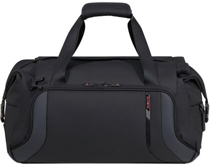 Samsonite Glazed Duffle Backpack 48 cm - 37 liter - 22x48x37 cm - black weekendtas handbagage Zwart - H 22 x B 48 x D 37 cm