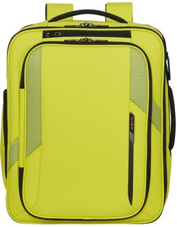 Samsonite Glazed Underseat Backpack M - 33 liter - 45x36x20 cm - 17.3" laptopvak - lime punch weekendtas handbagage Groen - H 45 x B 36 x D 20 cm