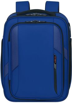 Samsonite Glazed Underseat Backpack S - 25 liter - 40x30x20 cm - 15.6" laptopvak electric blue weekendtas handbagage Blauw - H 40 x B 30 x D 20 cm