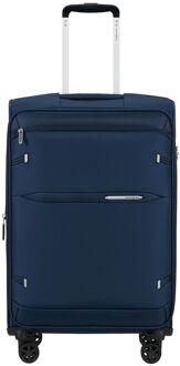 Samsonite Gotwist Spinner 68 cm - Uitbreidbaar 71/79 liter - 68x43x29/32 cm - navy blue zachte koffer lichtgewicht koffer Blauw - H 68 x B 43 x D 29 cm