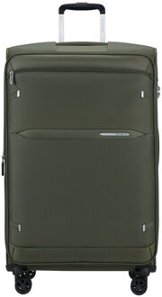 Samsonite Gotwist Spinner 78 cm - Uitbreidbaar 107/118 liter - 78x48x31/34 cm - dark green zachte koffer lichtgewicht koffer Groen - H 78 x B 48 x D 31 cm