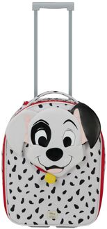 Samsonite Happy Sammies Disney Upright 45 Disney Patch dalmation patch kinderkoffer zachte koffer Multicolor - H 45 x B 36 x D 18 cm