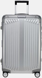 Samsonite Harde koffer Lite-Box AluHoogte > 69 cm - zilver