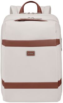 Samsonite Image Biz Backpack 14.1" ivory Wit - H 26 x B 38.5 x D 13.5 cm