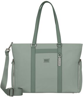 Samsonite Image Biz Travel Tote Bag 14.1" thyme weekendtas handbagage Groen - H 32 x B 39 x D 16.5 cm