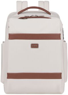 Samsonite Image Biz Underseat Backpack S ivory weekendtas handbagage Beige - H 40 x B 30 x D 20 cm
