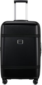 Samsonite Image Spinner 69/25 Expandable black hardcase koffer Zwart - H 69 x B 45 x D 28 cm
