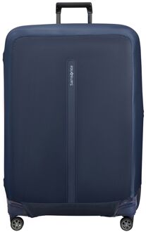 Samsonite Kofferhoes Samsonite TA Revolution vouwbaar Luggage Cover XL midnight blue Blauw - H 86 x B 81 x D 20 cm
