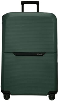 Samsonite Magnum Eco spinner 81 cm Donkergroen - n/a