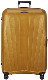 Samsonite Major-Lite Spinner 84 saffron yellow hardcase koffer lichtgewicht koffer Geel - H 84 x B 55 x D 33 cm