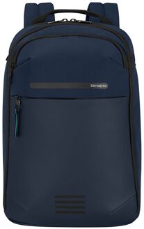 Samsonite Moderny Laptop Backpack 14.1" blue Blauw - H 42 x B 26 x D 16 cm