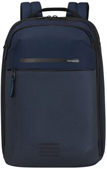 Samsonite Moderny Laptop Backpack 15.6" blue Blauw - H 44 x B 28 x D 18 cm