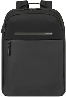 Samsonite Moderny Laptop Backpack 17.3" black Zwart - H 46 x B 31 x D 19 cm
