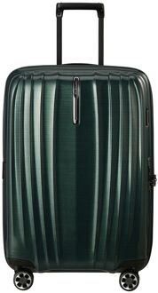 Samsonite Nexis Spinner 70 cm - Uitbreidbaar 82/91 liter - 70x48x27/30 cm - deep forest hardcase koffer lichtgewicht koffer Groen - H 70 x B 48 x D 27 cm