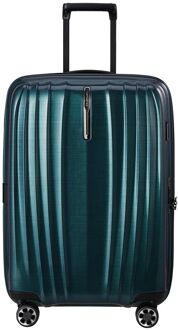 Samsonite Nexis Spinner 70 cm - Uitbreidbaar 82/91 liter - 70x48x27/30 cm - deep petrol hardcase koffer lichtgewicht koffer Blauw - H 70 x B 48 x D 27 cm