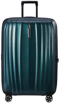 Samsonite Nexis Spinner 76 cm - Uitbreidbaar 105/116 liter - 76x52x29/32 cm - deep petrol hardcase koffer lichtgewicht koffer Blauw - H 76 x B 52 x D 29 cm