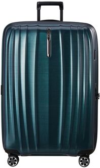 Samsonite Nexis Spinner 82 cm - Uitbreidbaar 134/147 liter - 82x56x32/35 cm - deep petrol hardcase koffer lichtgewicht koffer Blauw - H 82 x B 56 x D 32 cm