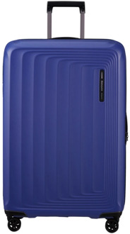 Samsonite Nuon Spinner 75 Exp matt nautical blue Harde Koffer Blauw - H 75 x B 49 x D 30/33