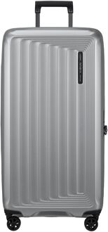 Samsonite Nuon Trunk 80/30 matt silver hardcase koffer lichtgewicht koffer Zilver - H 80 x B 41 x D 37 cm