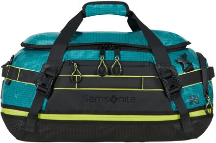 Samsonite Outtrax Duffle S - Uitbreidbaar 45/55 liter - 26/30x55x34 cm - deep teal Groen - H 26 x B 55 x D 34 cm